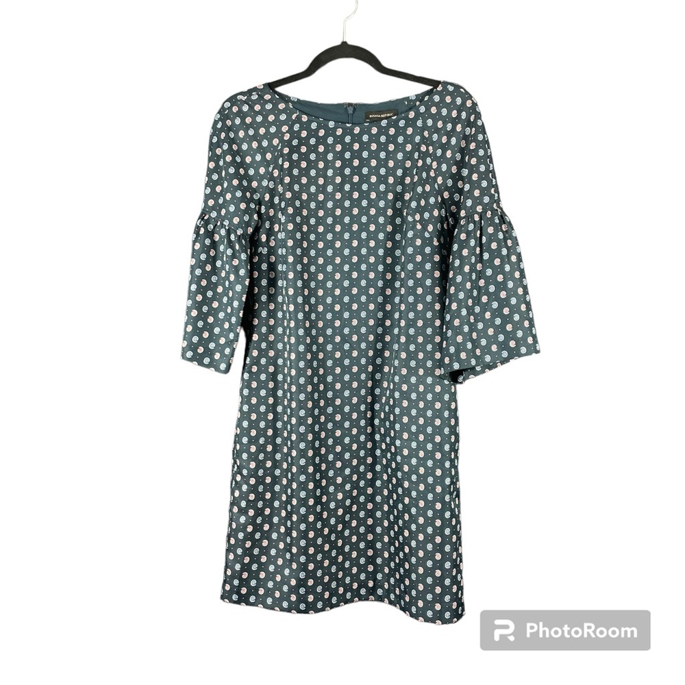 Banana Republic bell-sleeve dress Sz XS